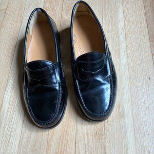 Cole Haan Black Leather Penny Loafer size boy 6.5